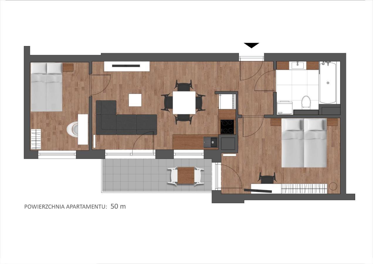 크라쿠프 Apartament Mateo 아파트 외부 사진